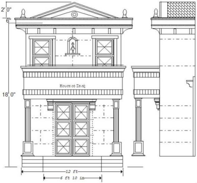 House of Senex: exterior