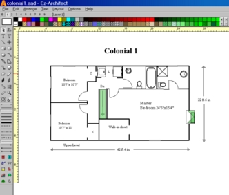 Ez-Architect sample plan 1