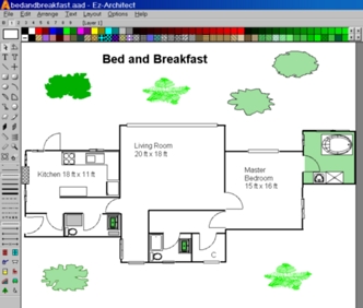 Ez-Architect sample plan 2