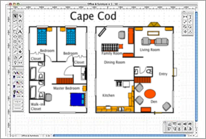 MacDraft Personal edition screen shot